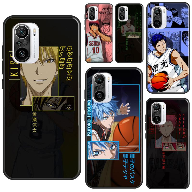 Чехол Kuroko Basketball Anime для POCO M3 M4 F1 F2 F3 X4 GT X3 Pro, чехол для Xiaomi 11T 10T 12 Pro 12X Mi 11 Lite