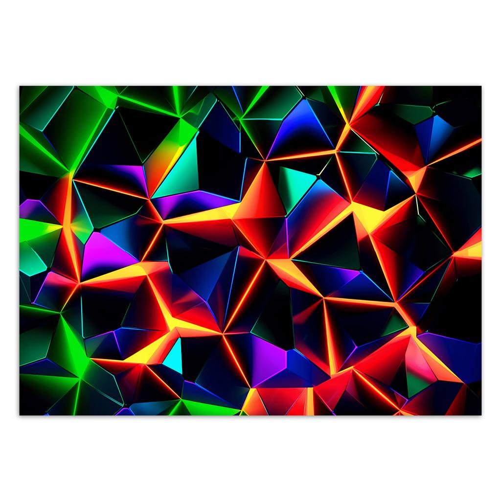 Wallpaper Geometric abstraction 3D