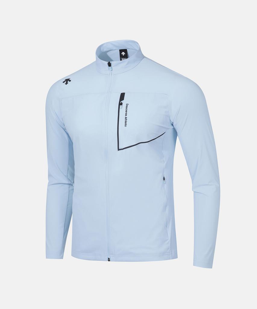 Descente [Icemotion] Охлаждающая трикотажная тренировочная куртка Небесно-голубая (Sp323Tft71) (Тип B)
