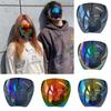Transparent Safety Goggle Cycling Sunglasses Protective Faceshield Sun Glasses Full Face Mask