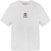 Timberland SS25 Fashion Versatile Outdoor Casual Breathable Short Sleeve T-Shirt Unisex Tops White A43C5-100