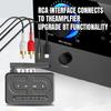 Bluetooth 6.0 Аудиоприемник RCA 3,5 мм AUX разъем Стерео Музыка Беспроводной Адаптер Поддержка Воспроизведения с U-диска Для Настольного Динамика Усилителя