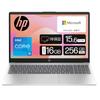 HP Laptop HP Intel 13th Generation Intel Core 16GB Memory 256GB SSD Bluetooth Fingerprint Authentication Thin Natural Silver with Office 15-fd