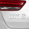 DKRSE1 1Pc Bright Silver ABS Car Trunk Badge Sticker MK series letters Logo Decal For VW Golf MK5 MK6 MK7 MK7.5 GTI Passat Accessories