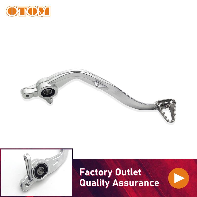 OTOM Motorcycle Rear Brake Pedal Arm Lever Assembly For KTM HUSQVARNA GASGAS SX SXF EXC XC XCFW FC TE EC MC-F 2023-2024 KEWS K23