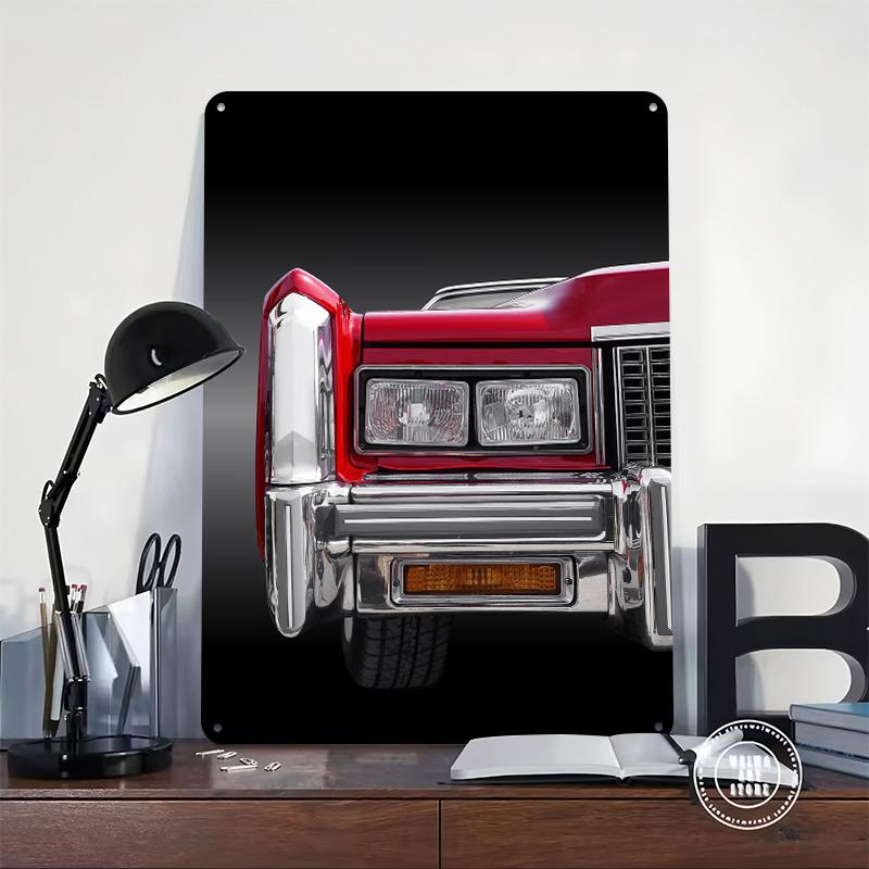 1976 Eldorado Кабриолет Постер Индивидуальные Винтажные Металлические Знаки Настенное Искусство Ретро Оловянная Табличка для Гаража Мужской Уголок Ванной Комнаты Декор