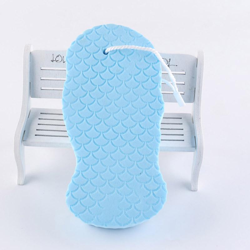 Soft Sponge Body Scrubber Bath Exfoliating Scrub Sponge Shower Brush Cleaner