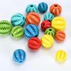 NEW Dog Ball Toys For Small Dogs Interactive Elasticity Puppy Chew Toy Tooth Cleaning Rubber Food Ball Toy Pet Stuff Accessories