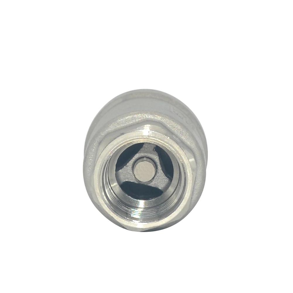 OEM 304 SS Vertical Check Valve 1/2"-1-1/2" DN15-DN50 for Potable Water Systems – Industrial Grade