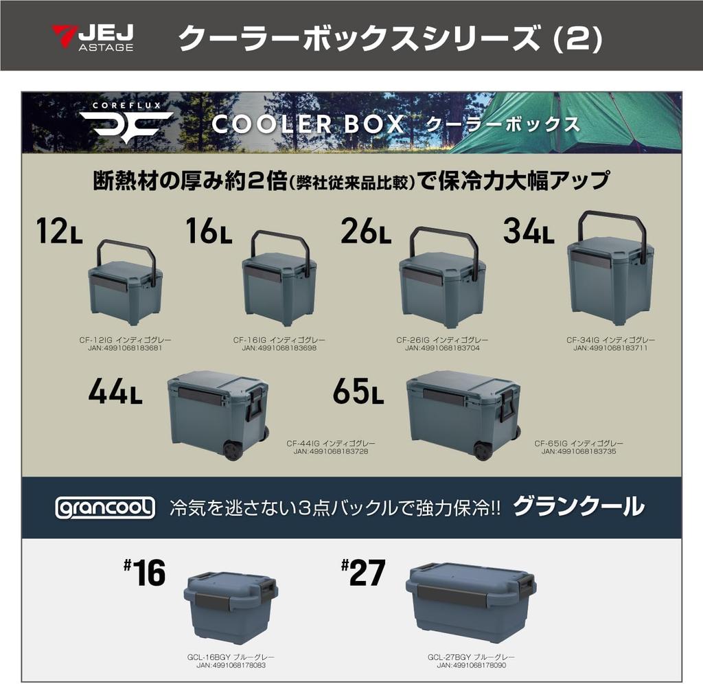 JEJ Astage Термобокс Graceed 5 GDB-5BG
