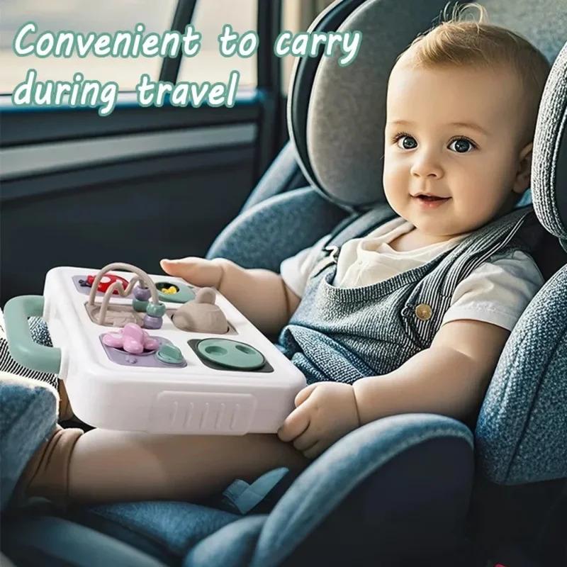 Многофункциональная сенсорная развивающая доска Игрушка для развития мелкой моторики Непоседа Игрушки Дорожная игрушка Развивающая доска для детей Малыш