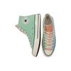 Converse 1970-е Chuck Taylor All Star Удобные Универсальные Высокие Кеды из Канваса Унисекс Синий Зеленый 171124C