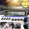 Tire Pressure Monitoring System with 4 Sensors Tire Pressure Monitor System Tyre Temperature Monitor for Car SUV Sedan