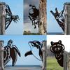 Cute Garden Animals & Sea Creatures Metal Silhouettes Dragonflies, Ants, Dolphins & More | Outdoor Yard Art & Decorative Accents