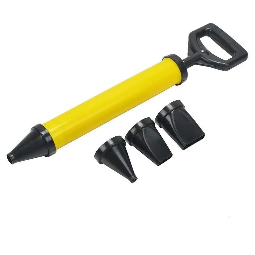 Applicator Caulking Gun Hand Tools Grouting Gun Cement Lime Pump Grouting Mortar Sprayer Grout Filling Tools With 4 Nozzles