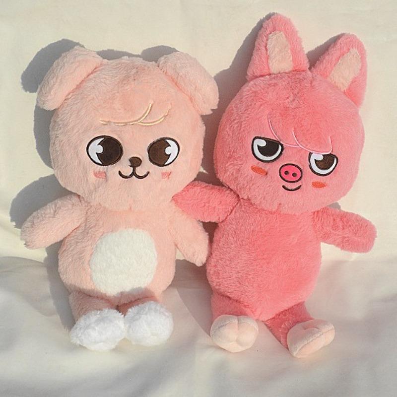 50 см Kpop Stray Kids Skzoo Plush Toy Wolfchan Kawaii Cartoon Stuffed Animal Plushie Doll Large Size Kids Babies Sleep Pillow