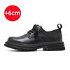 British Style Fashionable Work Shoes Men's Genuine Leather Shoes Thick Soles Wear-resistant Men's Oxford Shoes Elevated Design