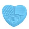 Puntos Love Heart Wash Косметические кисти Очиститель Силиконовый инструмент для макияжа Чистящий скруббер
