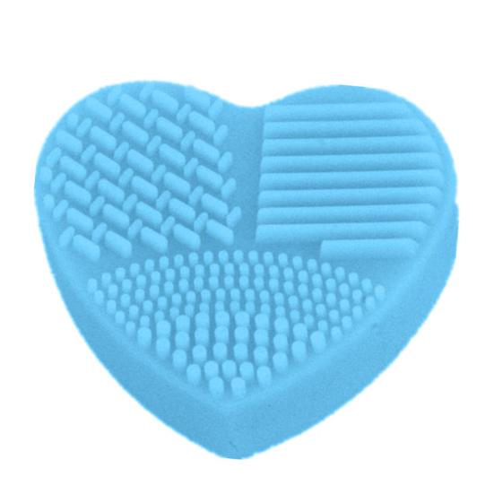 Puntos Love Heart Wash Косметические кисти Очиститель Силиконовый инструмент для макияжа Чистящий скруббер