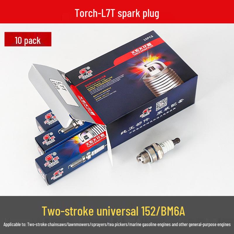 Свечи зажигания и форсунки 168F/190F для двигателей бензопил, генераторов и газонокосилок