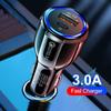 PD 18W Car Charger QC3.0 USB Type C PD Fast Charger Dual Ports Quick Charging Car Adapter for IPhone 13 Pro Max Samsung