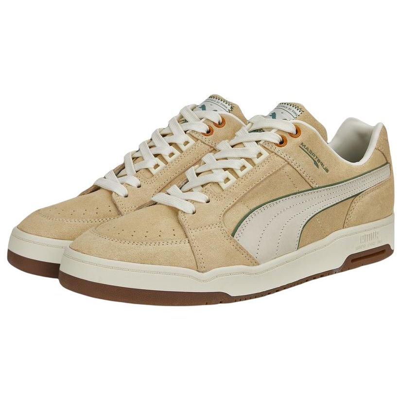 Puma Slipstream Lo Players Lounge - Кроссовки унисекс Light Sand Deep Forest Brown Pristine 387632-01