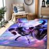 Fantasy Duel Sky Floor Rug Office Rug Design for Study room Dormitory Outdoor Game Room Antislip Carpet Decorate Offices