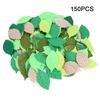 150Pcs DIY Ribbon Artificial Leaves Decor Simulation Tree Leaf Decoration Accessory for Garland