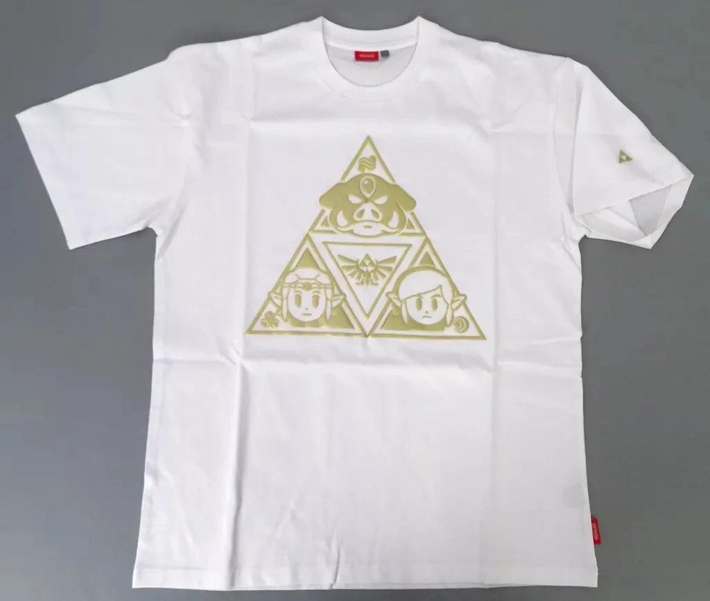 Triforce T-shirt White XXL The Legend of Zelda Size: XXL