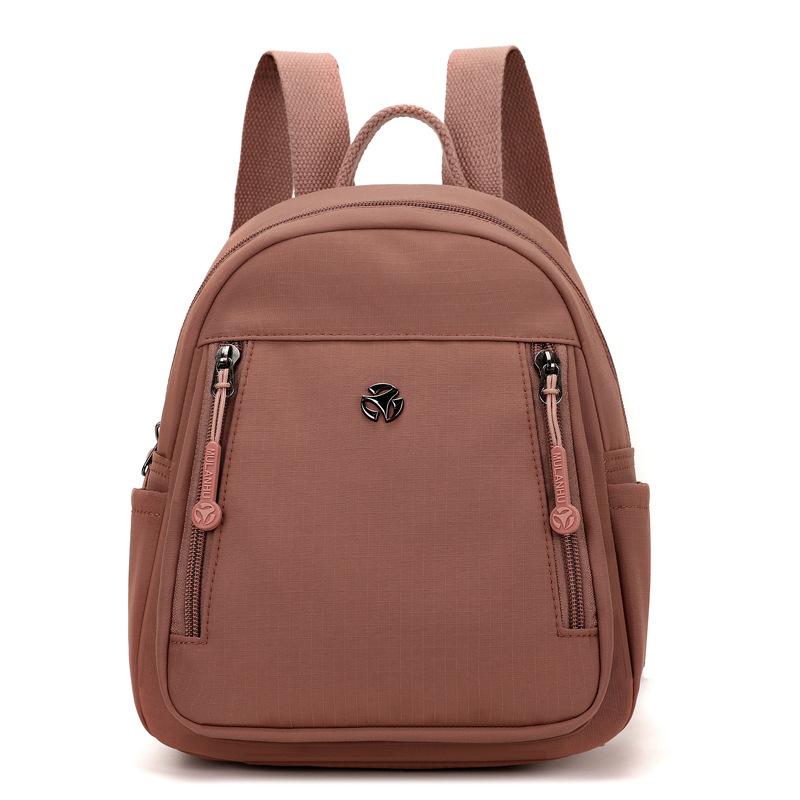 Водоотталкивающий нейлоновый рюкзак женский небольшой рюкзак легкий дорожный школьный ранец