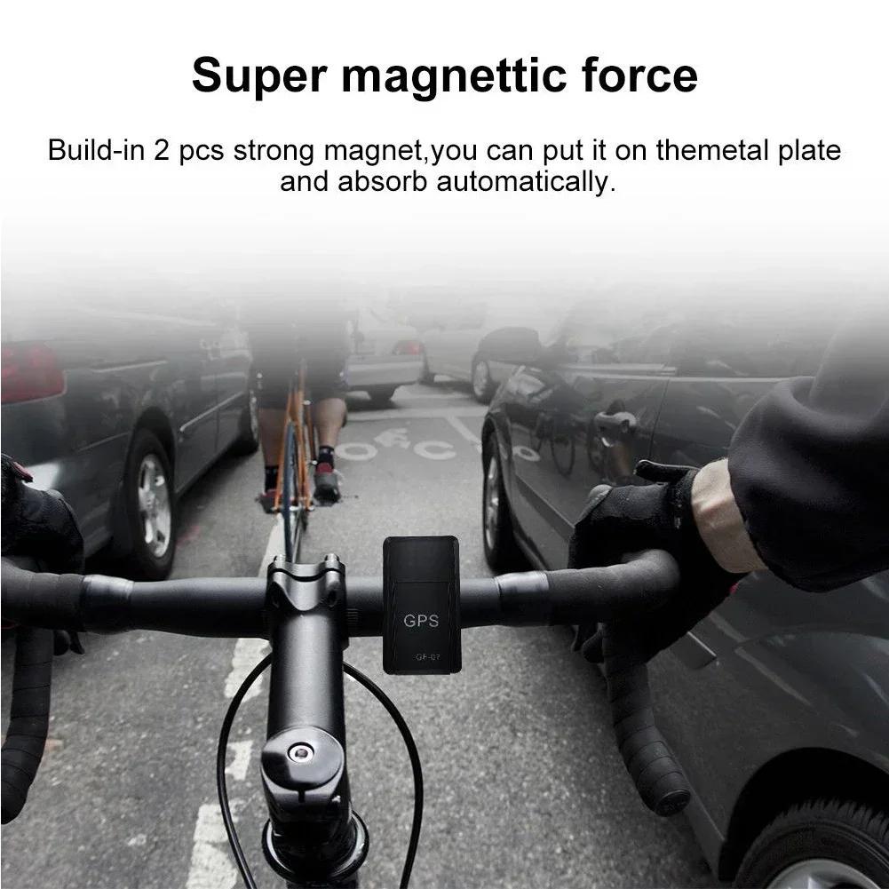 GF07 Magnetic Mini Car Tracker GPS Real Time Tracking Locator Device Magnetic GPS Tracker Real-time Vehicle Locator Pet Tracker