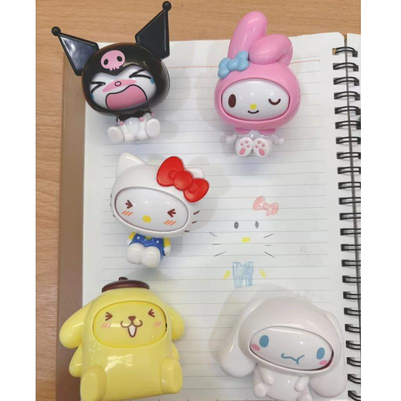 New Fashionable Toy Face-Changing Kt Series Figurine Doll Creative Blind Box Tabletop And Car Decoration Cute Animal Ornament