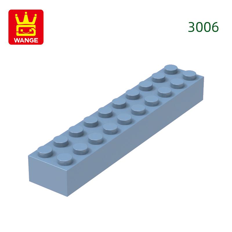 Нетоксичные 17 шт./лот 3006 Толстые 2x10 Строительные блоки Moc Классические аксессуары Совместимые кубики Детские игрушки Подарочная коробка