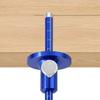 Double Headed Aluminum Alloy Scriber for Wood Marking with Precise Lines and Ergonomic Grip for Woodworking Projects