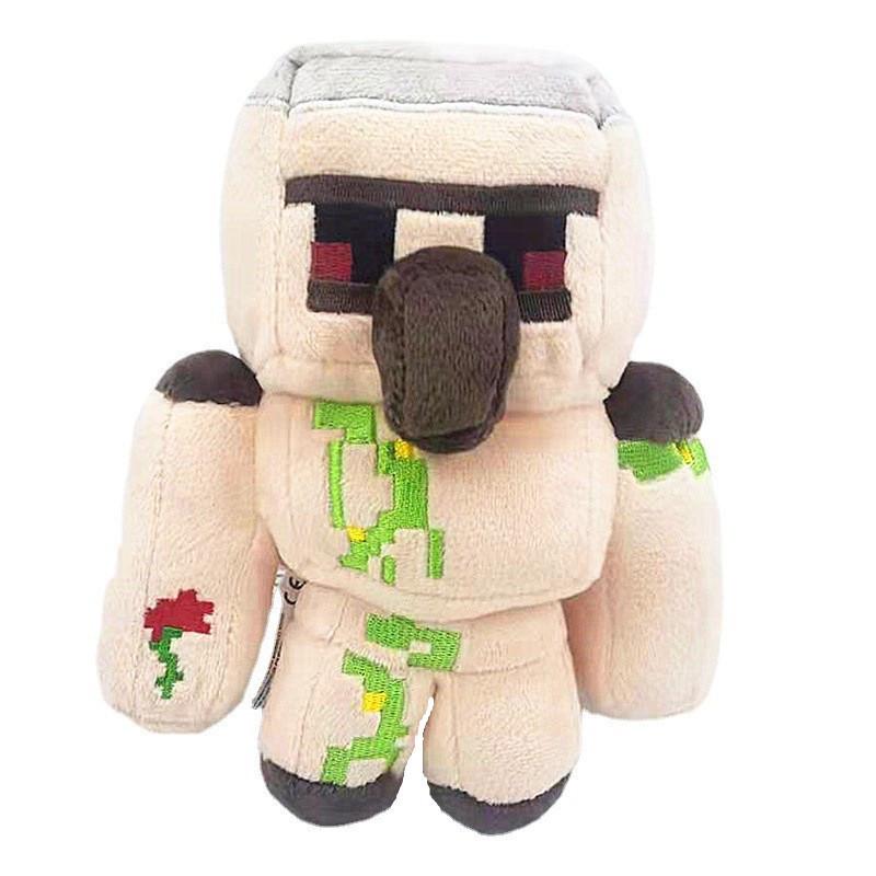Плюшевая игрушка Майнкрафт: Дракон Края и Зомби Стив - Игрушка-кальмар