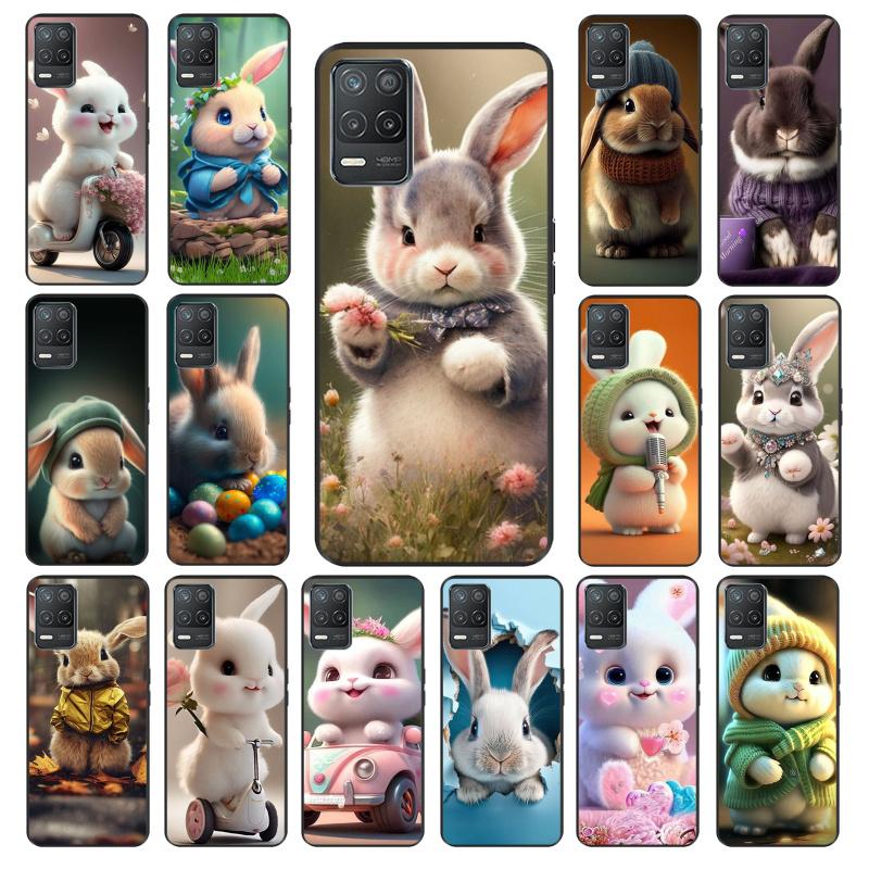 Rabbit Bunny Animal Phone Case For iPhone Samsung Galaxy Redmi Xiaomi Oppo OnePlus Note S A 7 8 9 10 11 12 13 14 20 21 22 23 53 54 Pro Max Plus Ultra