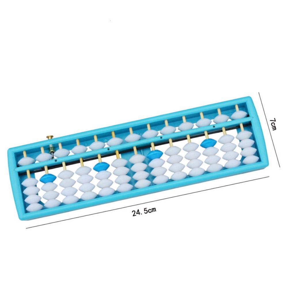 Multicolor Plastic Abacus Plastic Calculation Rack Montessori Learning Toy Beads Early Math