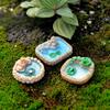 Mini Miniature Resin Decorative Items for Micro-landscape Moss Succulents Lotus Ponds and Landscaping Decorations