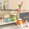 Newcomer 1.02: Macaron Color Ceramic Vase & Desk Pen Holder, Free Shipping
