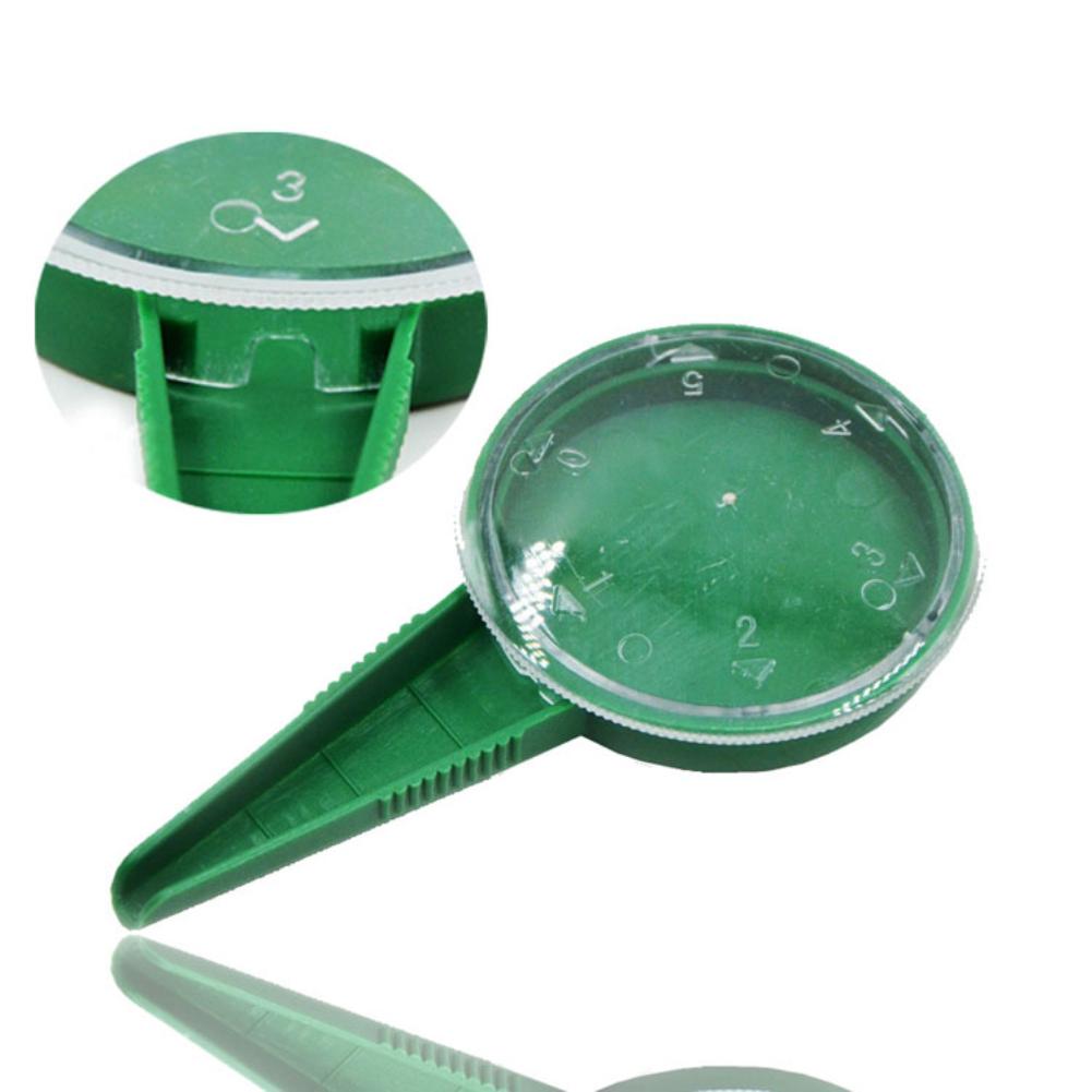 Сеялка для семян растений, 5 файлов, регулируемая сеялка, ручная сеялка для цветов, травы, садовый диспенсер для посева, инструменты