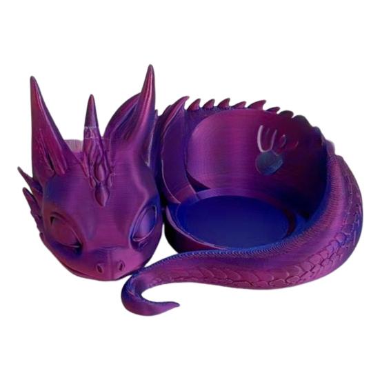 Подставка для динамика в виде 3D-дракона, лежащий дракон, умная подставка для динамика в виде мультяшного дракона