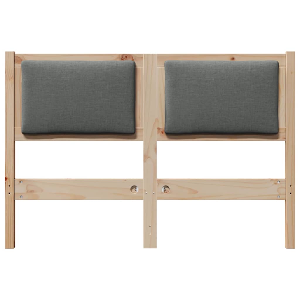 Headboard Miscellaneous Brown 120 cm Solid Pine Wood