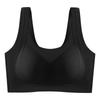 Pull and gather, large size, seamless comfort, no steel ring, double breasts, upper support, anti-sagging, beautiful back bra