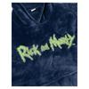Rick And Morty Mens Character Hoodie Blanket