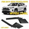 Пара накладок на боковые расширители кожуха лобового стекла для Toyota RAV4 19-20