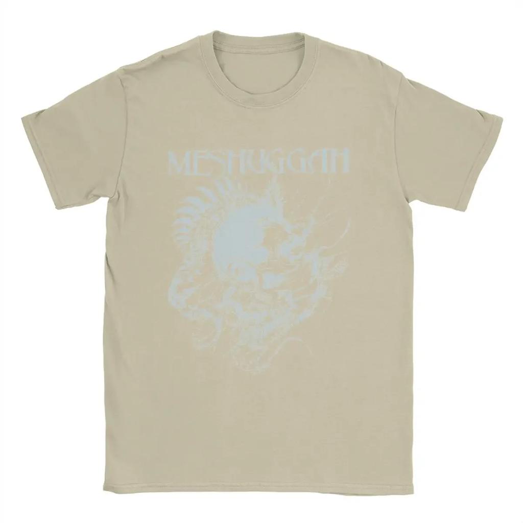 T-Shirt Koloss Extreme Metal Band Meshuggah Vintage Pure Cotton Tee Shirt Short Sleeve T Shirt Crewneck Tops Gift Idea