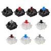 10Pcs MX2A Switches Brown Red Blue Black Silver RGB Mechanical Keyboard Switches Replacement 3pin