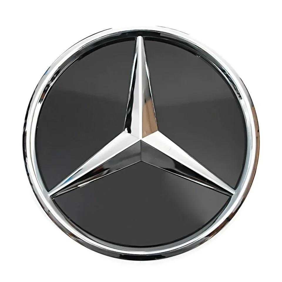D51PCS 3D Front Emblem Badge for Mercedes-Benz AMG a B C E CLA CLS SLK GL GLK GLA G R V VITO GLE GLC GLS - Auto Accessories