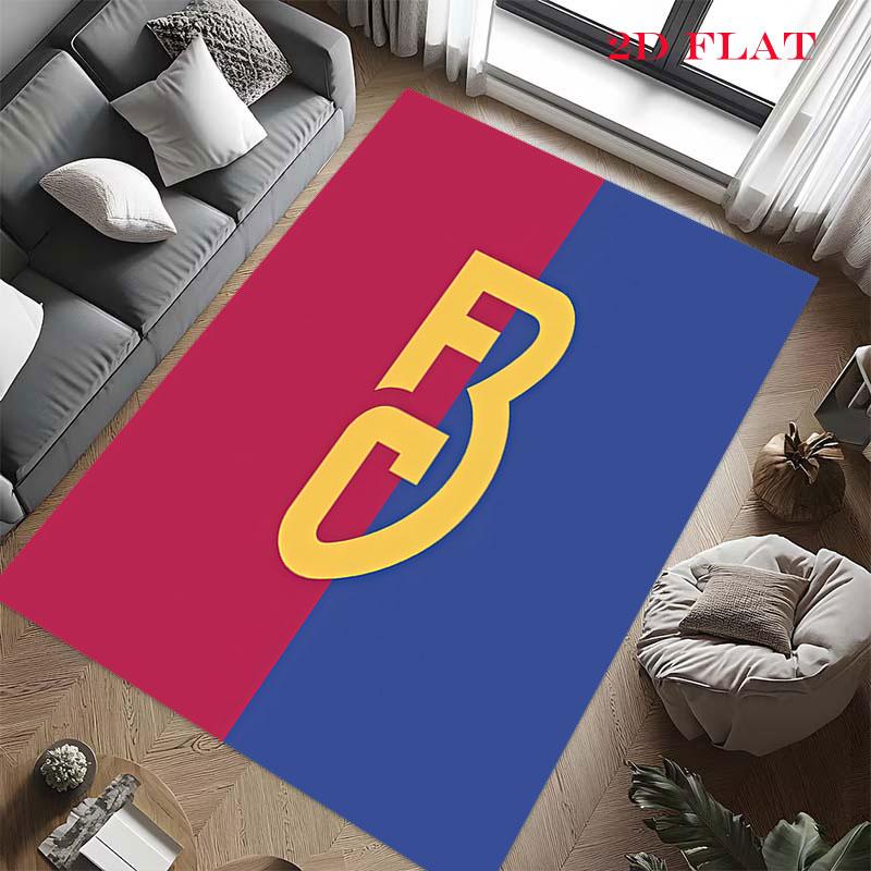 FC Basel 1893 Carpet Rug for Living Room Bedroom Home Sofa Decoration,Kids play Nonslip Floor Mat