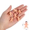 30/60Pcs Mini Plastic Babies Doll Baby Shower Favors Gender Reveal Party Decor Supplies Ice Cube Game Props Toy Gifts for Guests